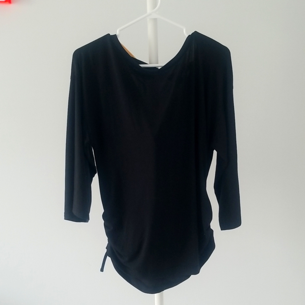Black Diadora Long Sleeve Top Size M
